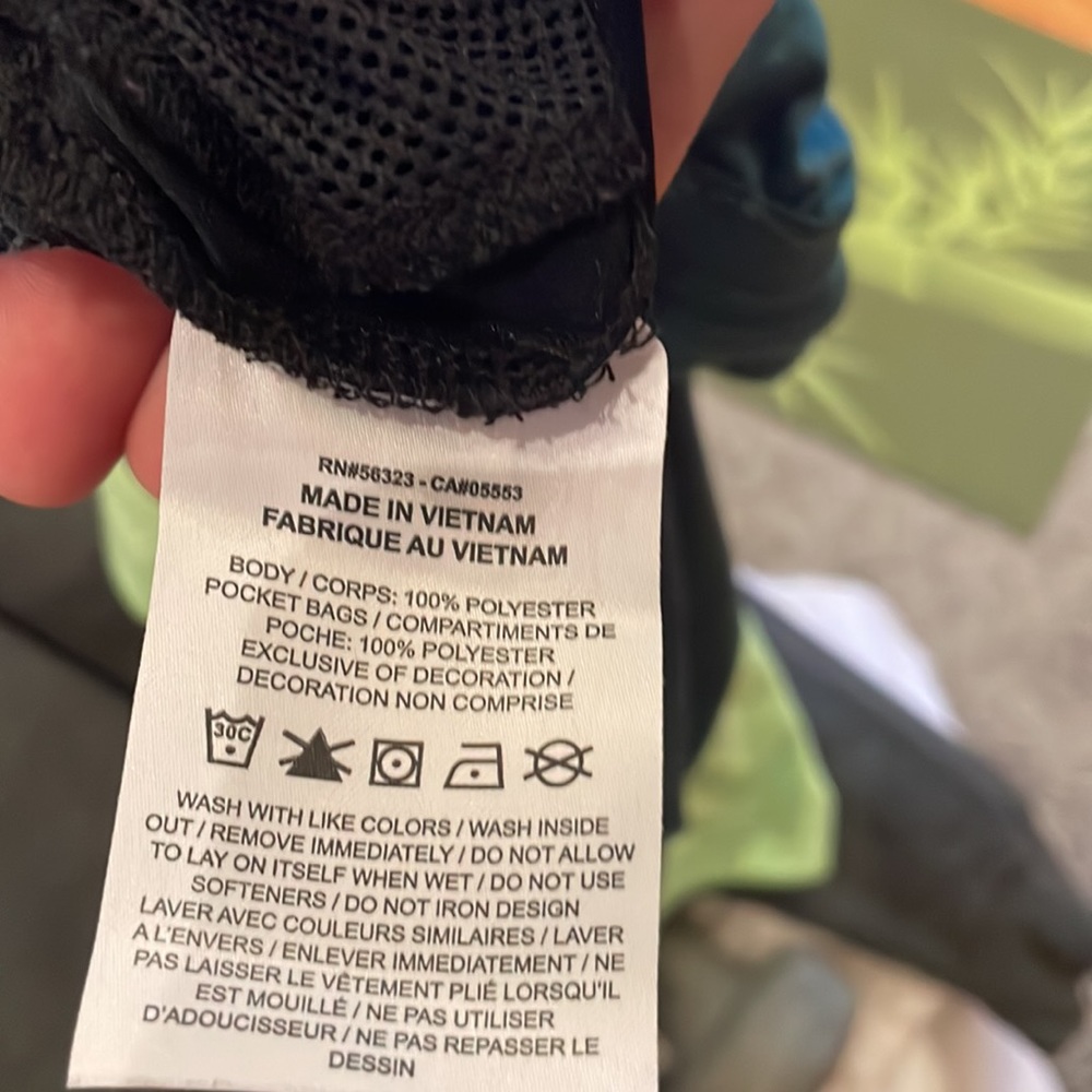 Nike Polyester Drawstring Shorts Small - image 3